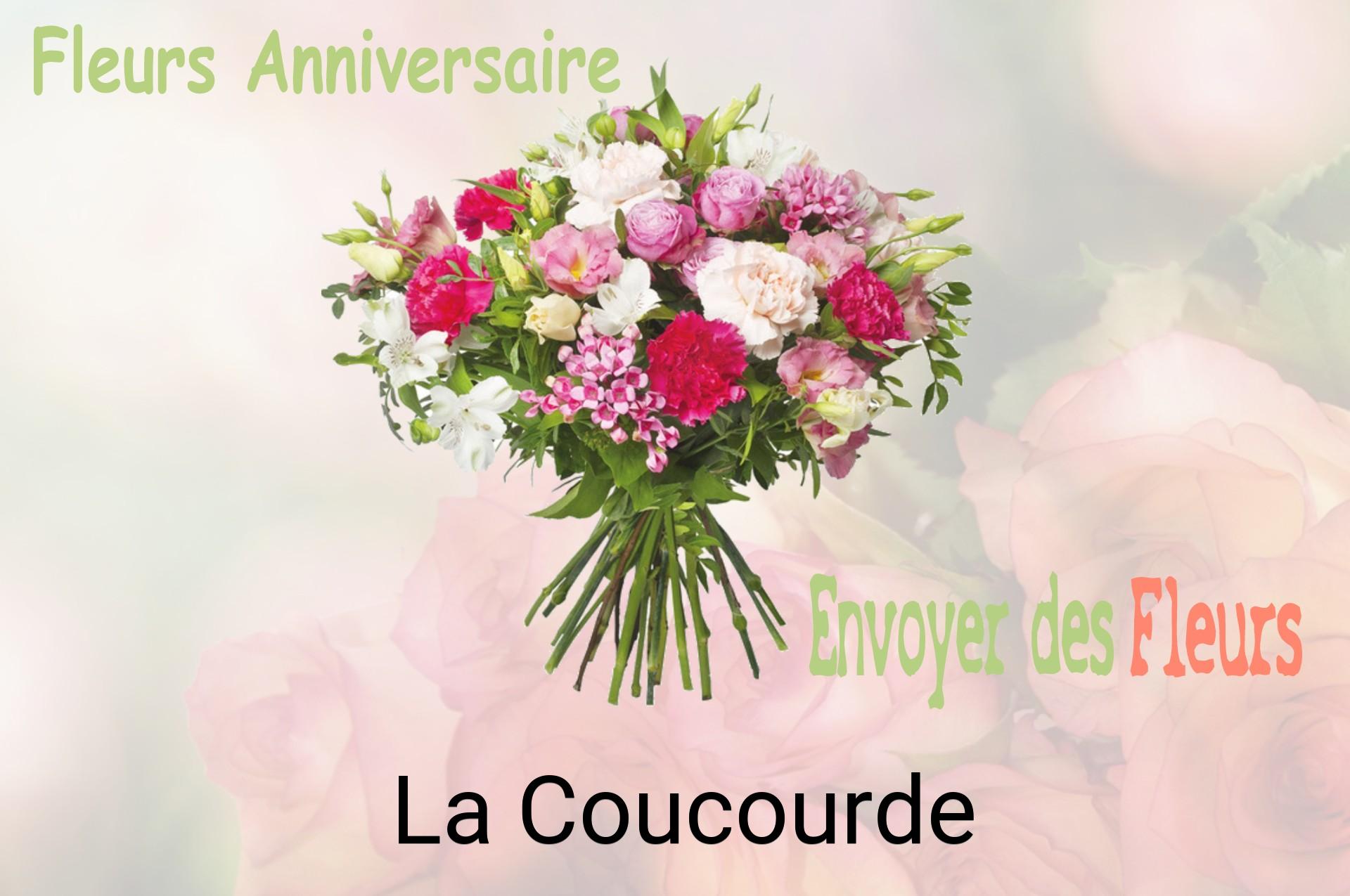 Bouquet de fleurs d’anniversaire livré à La Coucourde